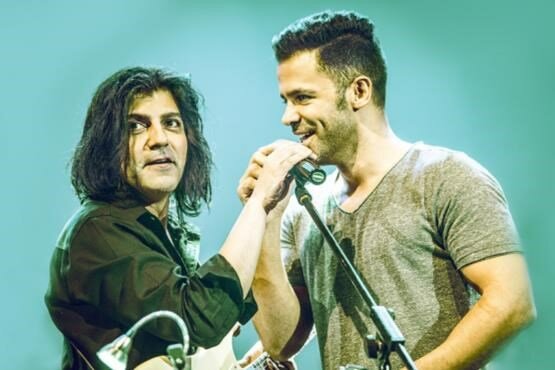 هم‌خوانی کاوه یغمایی و‌ سیروان خسروی در یک سریال